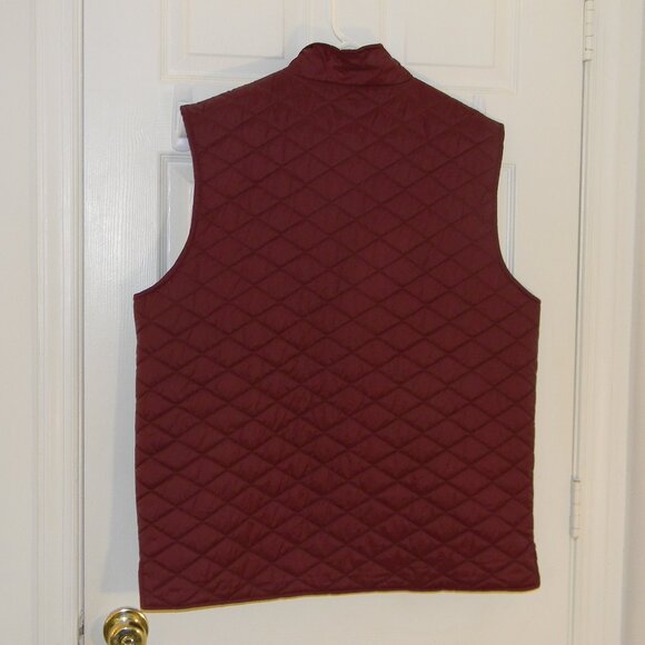 Weatherproof Puffer Vest Burgandy Packable NWT - Picture 2 of 3